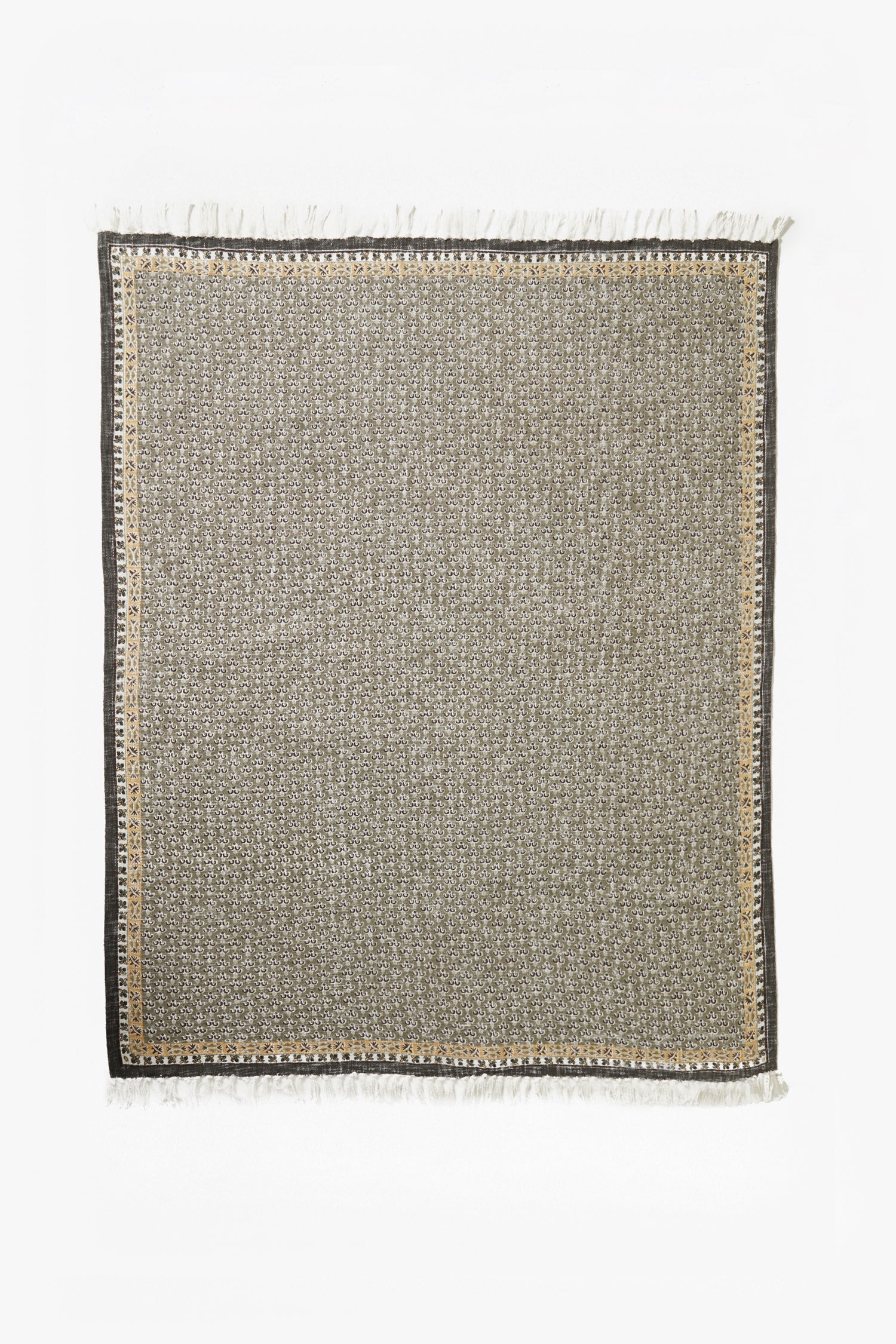 poppy field natural throw natural