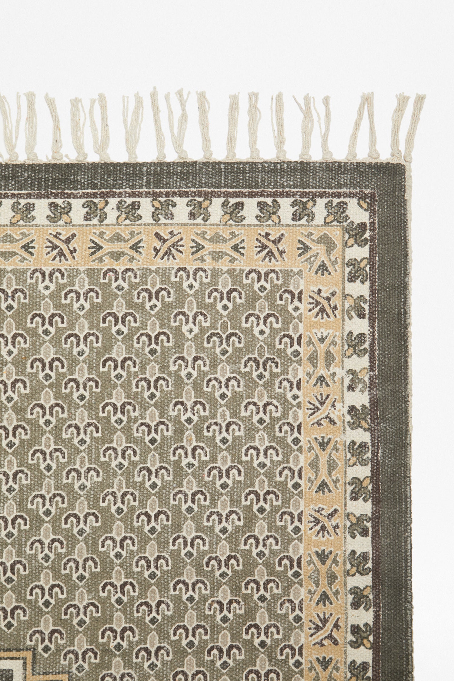 poppy field natural throw natural