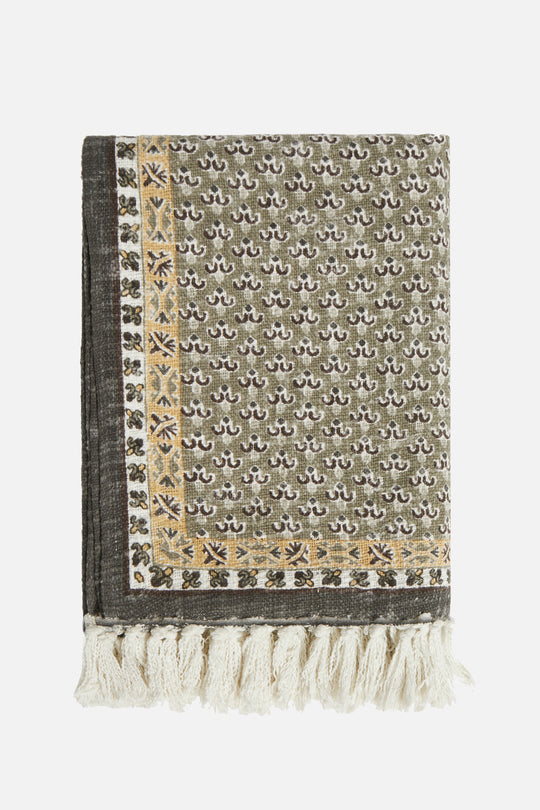 Poppy Field Natural Throw