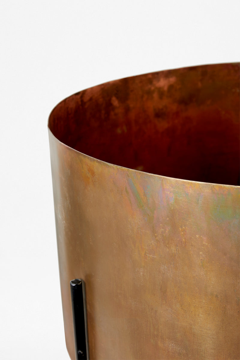 extra large indoor antique planter antique copper