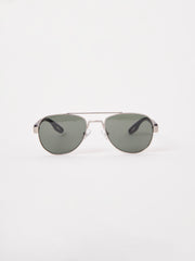 Metal D-Frame Sunglasses