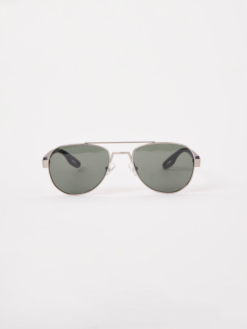 Metal D-Frame Sunglasses